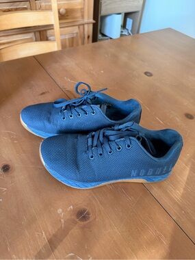 NOBULL Navy Blue Low-Top Sneakers